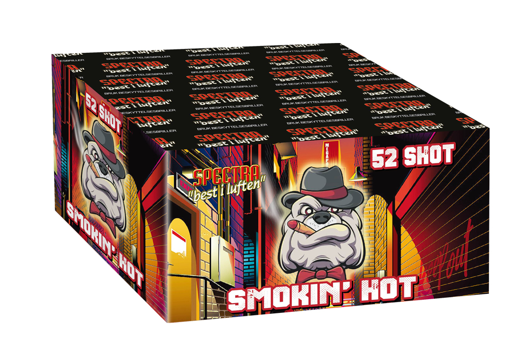 Smoking hot batteri - 52 skud